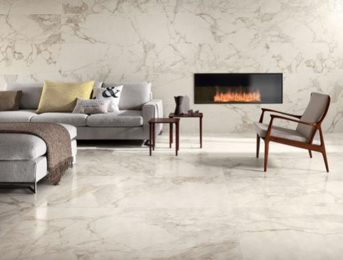 Плитка керамическая Fap Roma Fold Calacatta настенная 25х75